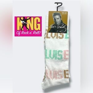 NWT Elvis Presley Novelty Socks.